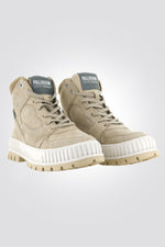 מגפיים לנשים PALLASHOCK HI SNK בצבע בז' - MASHBIR//365