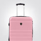 מזוודה קשיחה בינונית 24" דגם 1807 בצבע ורוד - MASHBIR//365 - 1