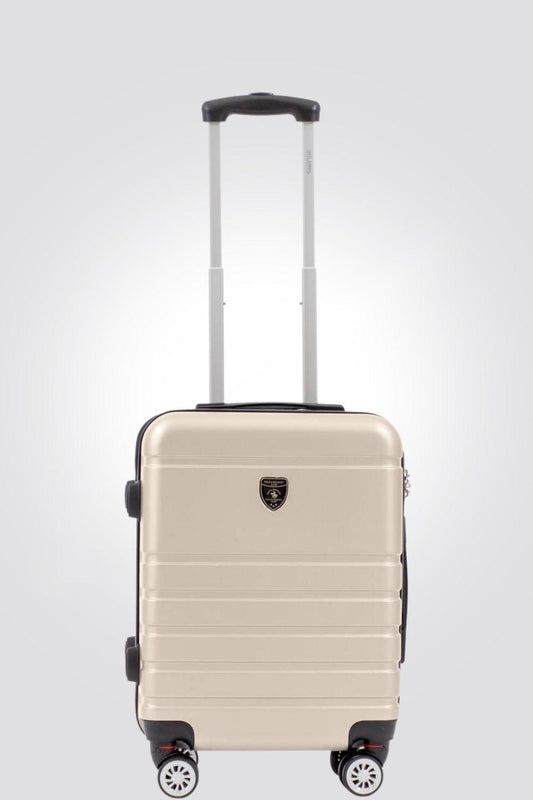 מזוודה טרולי עלייה למטוס 20" דגם 1807 בצבע שמפנייה - MASHBIR//365