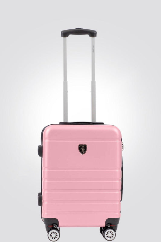 מזוודה טרולי עלייה למטוס 20" דגם 1807 בצבע ורוד - MASHBIR//365