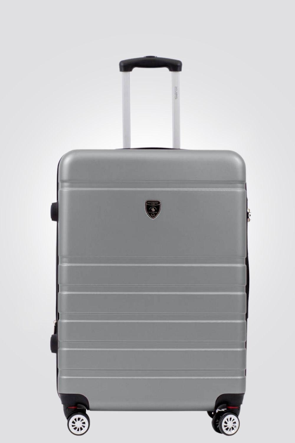 מזוודה קשיחה גדולה 28" דגם 1807 בצבע כסף - MASHBIR//365