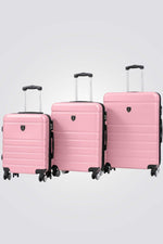 מזוודה טרולי עלייה למטוס 20" דגם 1807 בצבע ורוד - MASHBIR//365
