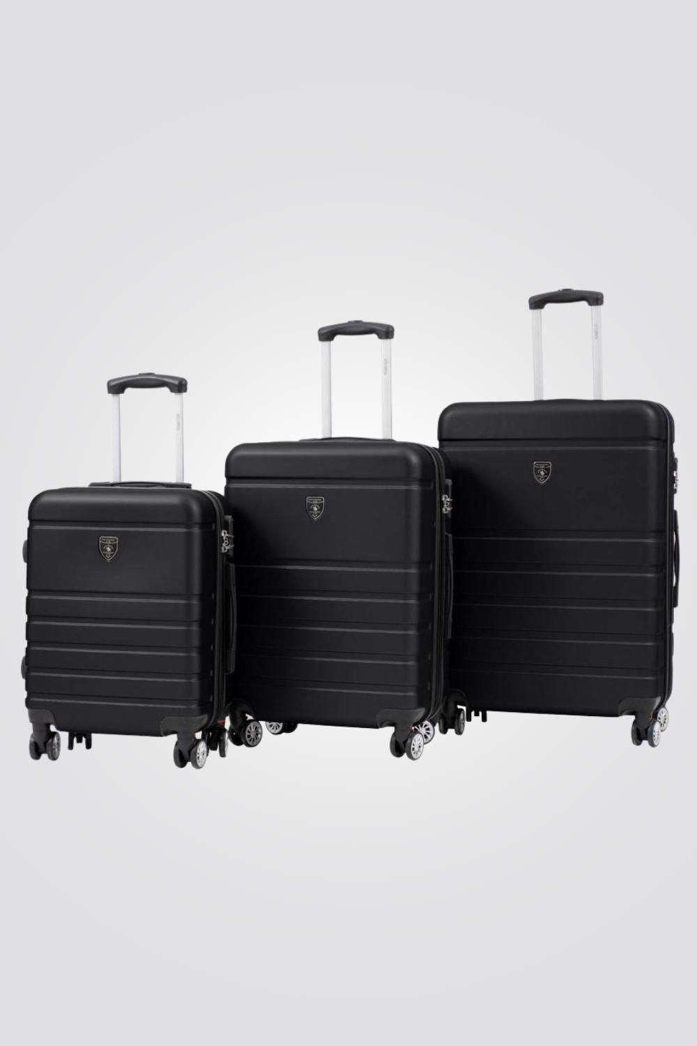 מזוודה טרולי עלייה למטוס 20" דגם 1807 בצבע שחור - MASHBIR//365