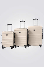 מזוודה טרולי עלייה למטוס 20" דגם 1807 בצבע שמפנייה - MASHBIR//365