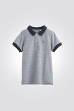 חולצת פולו אפורה ילדים - MASHBIR//365