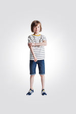 ג'ינס ברמודה כהה ילדים - MASHBIR//365