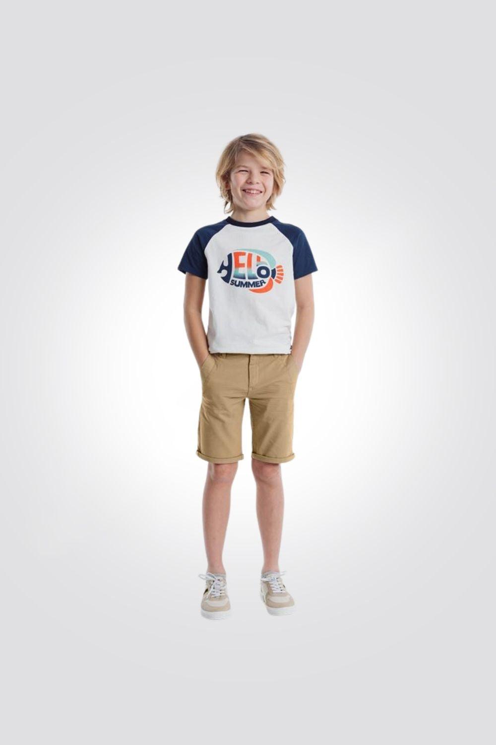 מכנסי ברמודה בז' נערים - MASHBIR//365