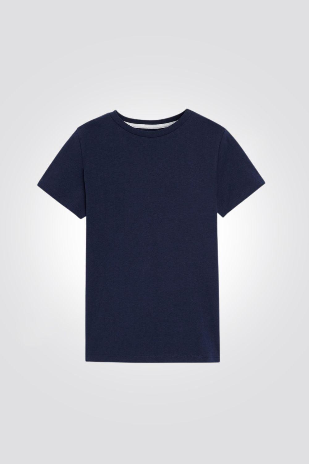 חולצת טריקו בייסיק כחולה לילדים