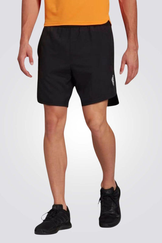 מכנסיים קצרים D4M SHO בצבע שחור - MASHBIR//365