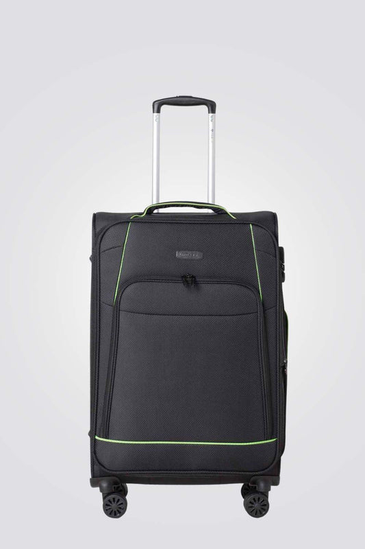 מזוודה מבד בינונית 24'' SAN DIEGO בצבע שחור - MASHBIR//365