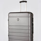 מזוודה קשיחה בינונית 24" דגם 1807 בצבע אפור כהה - MASHBIR//365 - 1