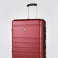 מזוודה קשיחה בינונית 24" דגם 1807 בצבע בורדו - MASHBIR//365 - 1