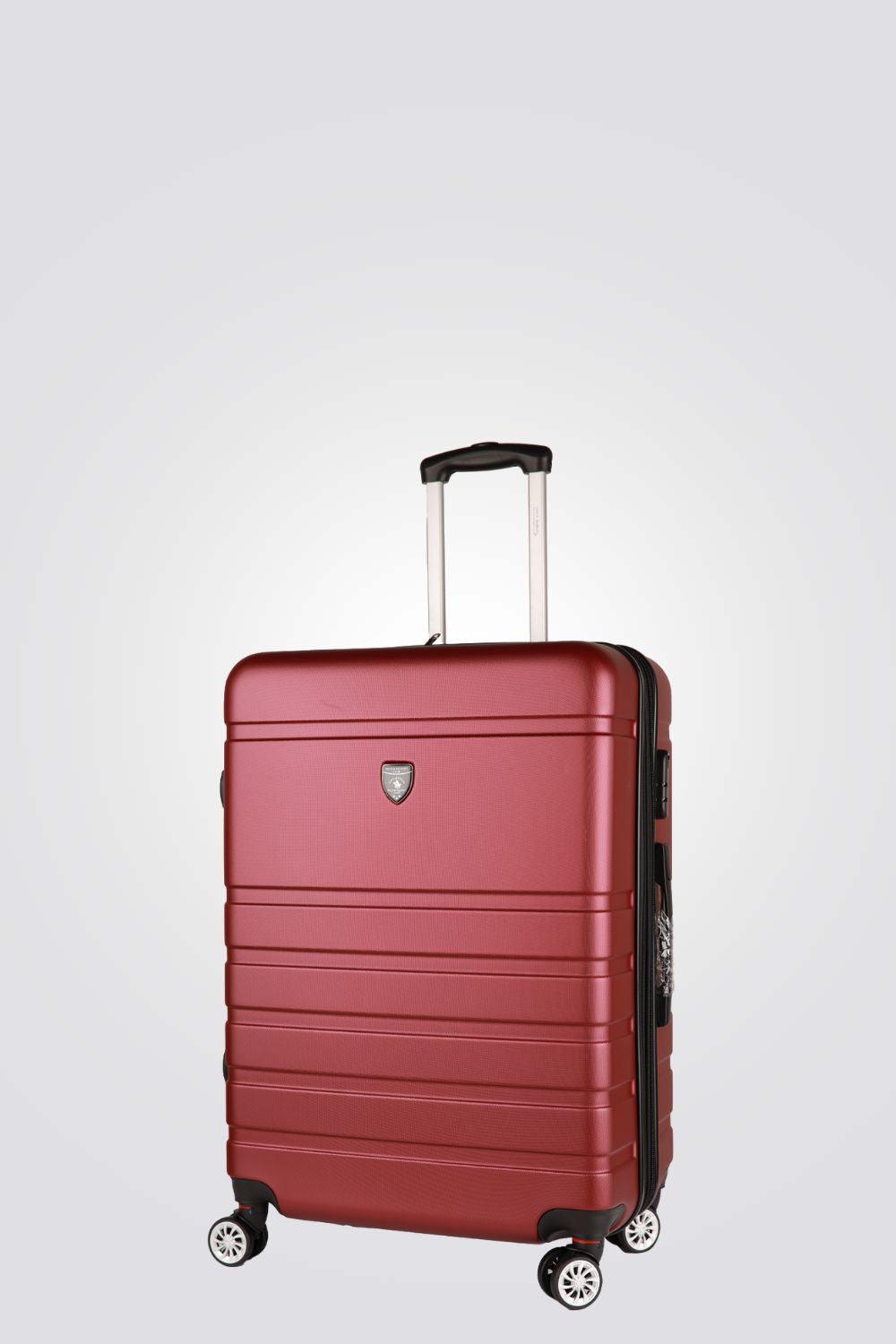 מזוודה טרולי עלייה למטוס 20" דגם 1807 בצבע בורדו - MASHBIR//365