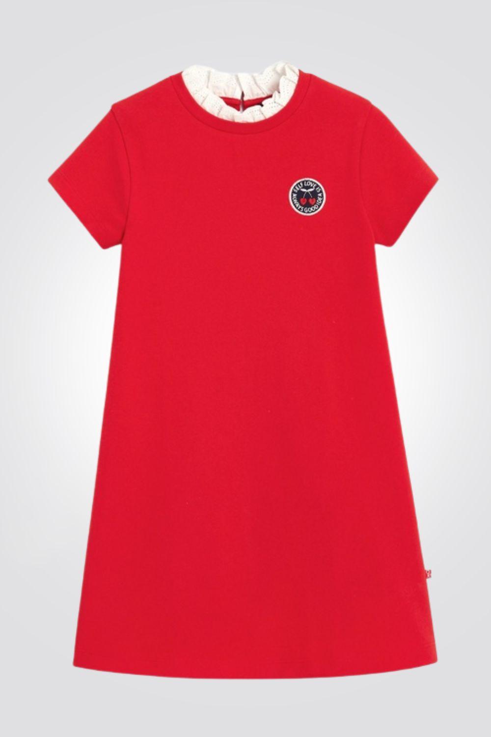 שמלת צווארון מלמלה לילדות - MASHBIR//365