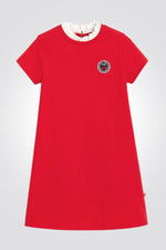 שמלת צווארון מלמלה לילדות - MASHBIR//365