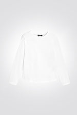 חולצה הדפס לב בצבע לבן לילדות - MASHBIR//365