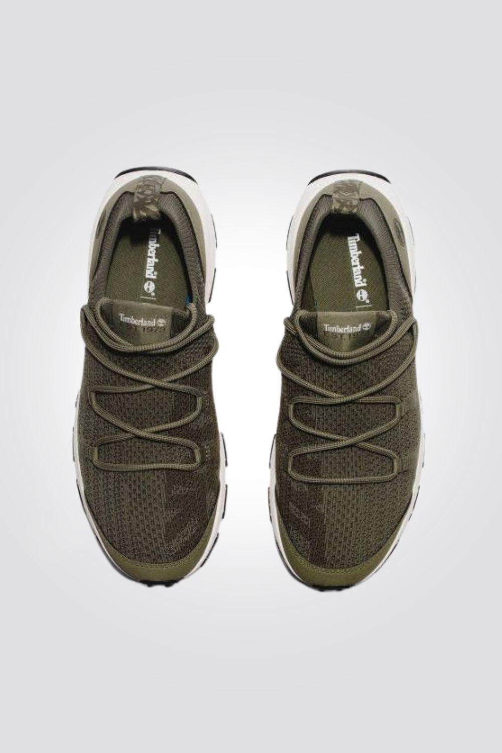 נעלי ספורט לגבר WINSOR TRAIL LOW בצבע זית - MASHBIR//365