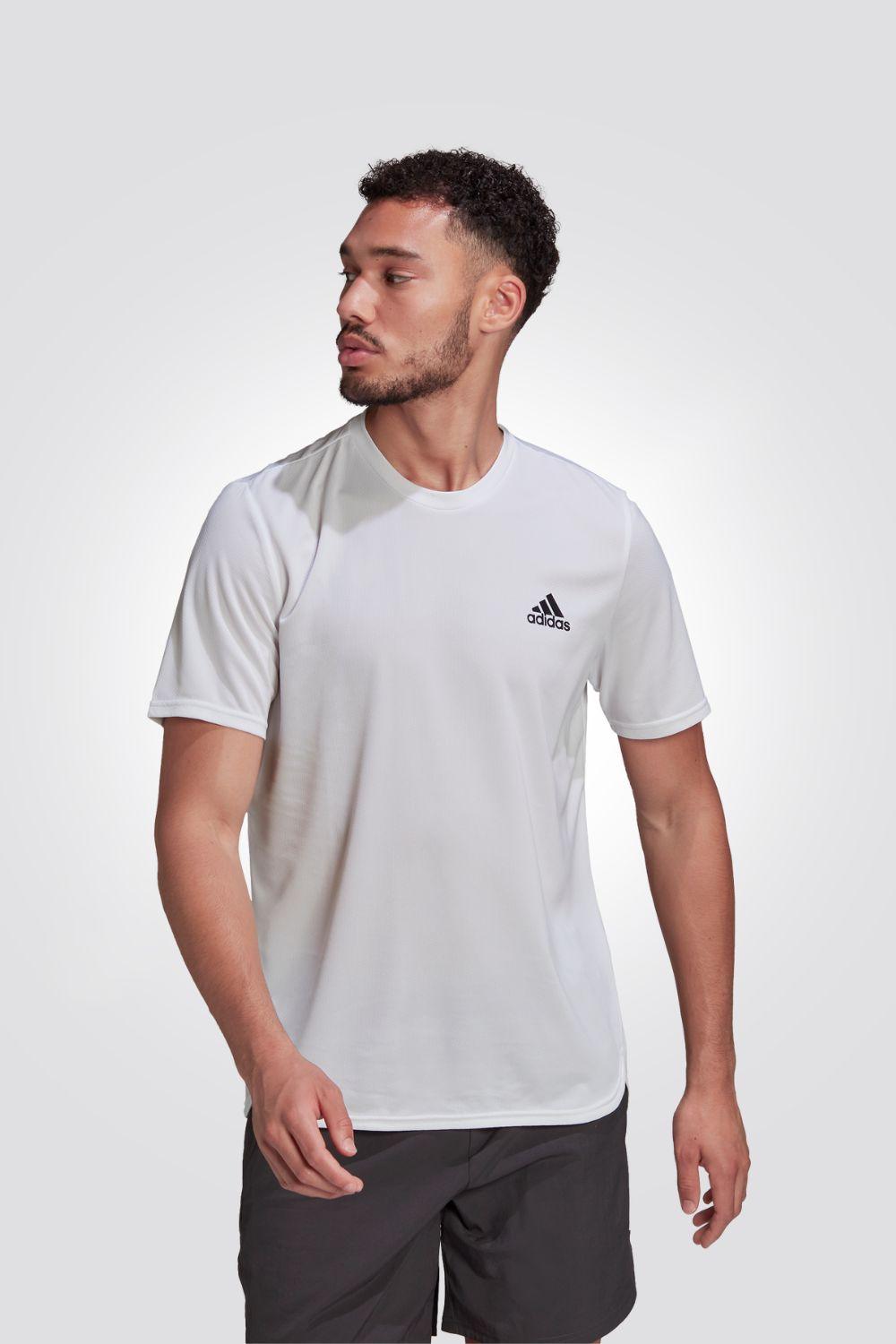 טישירט קצרה D4M בצבע לבן - MASHBIR//365