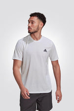 טישירט קצרה D4M בצבע לבן - MASHBIR//365