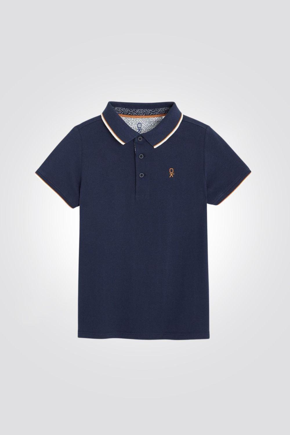 חולצת פולו פיקה נייבי ילדים - MASHBIR//365