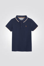 חולצת פולו פיקה נייבי ילדים - MASHBIR//365