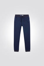 מכנסי טרנינג בדוגמת ג'ינס נייבי לילדים - MASHBIR//365