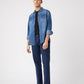 ג'ינס TEXAS NON STRETCH צבע כחול כהה - MASHBIR//365 - 3