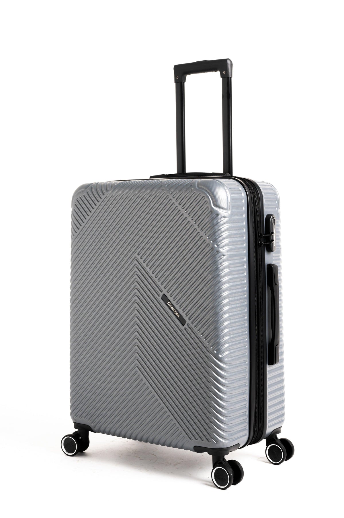 מזוודה קשיחה בינונית 24" בצבע אפור - MASHBIR//365