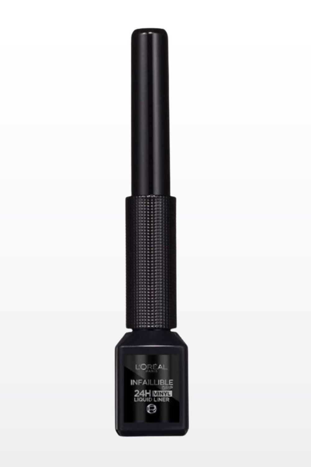 L'Oreal Paris - אייליינר Grip 24H Vinyl Liquid Liner בצבע שחור - MASHBIR//365