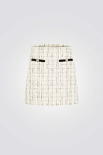 MORGAN - חצאית בצבעים אבן ושחור - MASHBIR//365