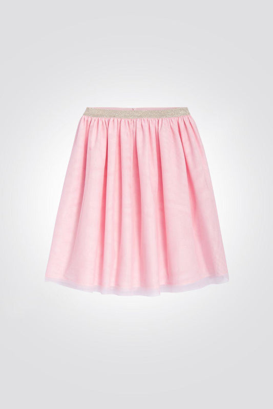OKAIDI - חצאית בלרינה נוצצת בצבע ורוד - MASHBIR//365