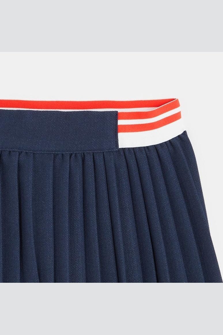 OKAIDI - חצאית פליסה נייבי לילדות - MASHBIR//365