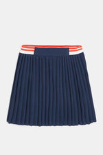 OKAIDI - חצאית פליסה נייבי לילדות - MASHBIR//365