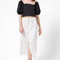 KENNETH COLE - חצאית פשתן בצבע לבן - MASHBIR//365 - 3