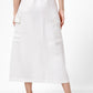 KENNETH COLE - חצאית פשתן בצבע לבן - MASHBIR//365 - 2