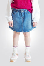 OKAIDI - חצאית ג'ינס מיני לילדות - MASHBIR//365