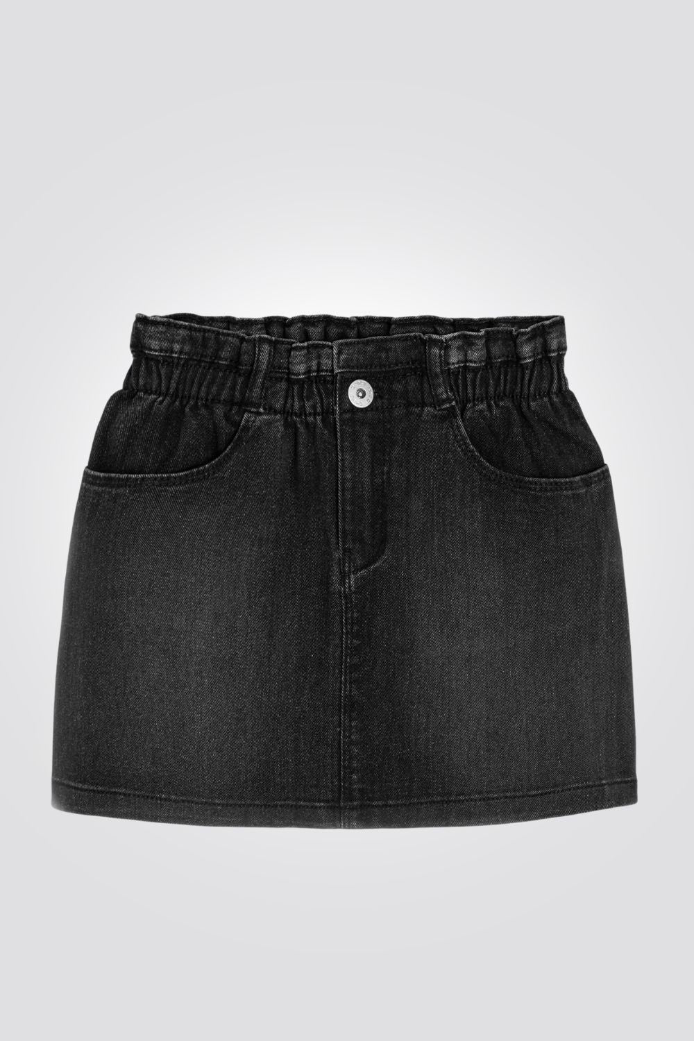 OKAIDI - חצאית ילדות ג'ינס מיני בשחור - MASHBIR//365