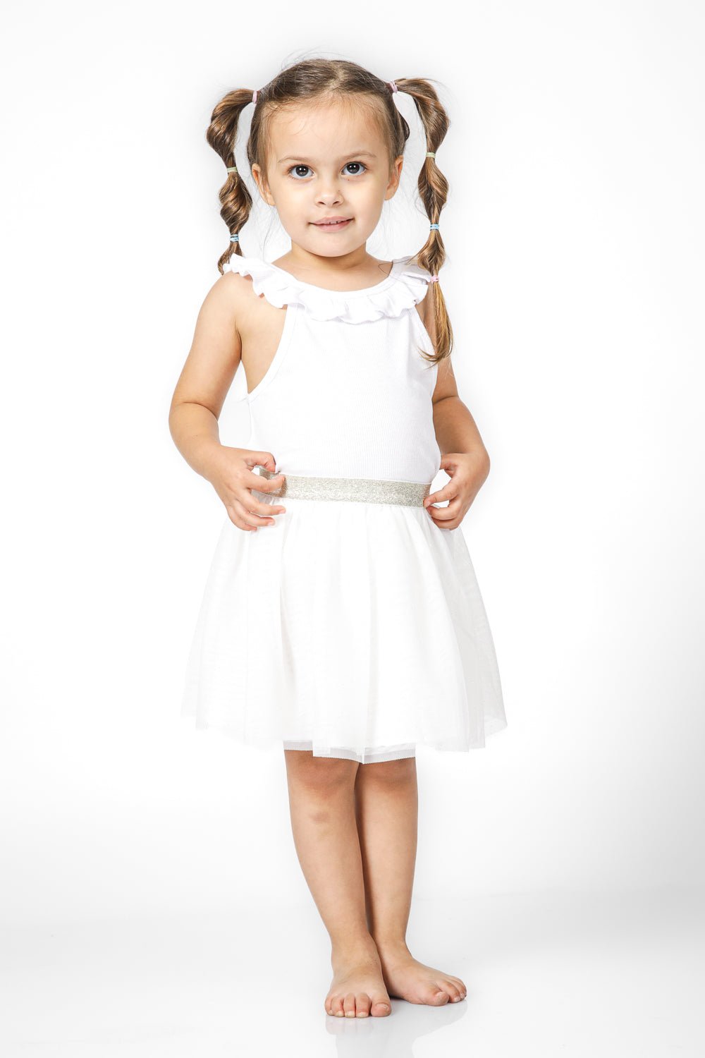 OKAIDI - חצאית Jupon בצבע ב'ז לילדות - MASHBIR//365