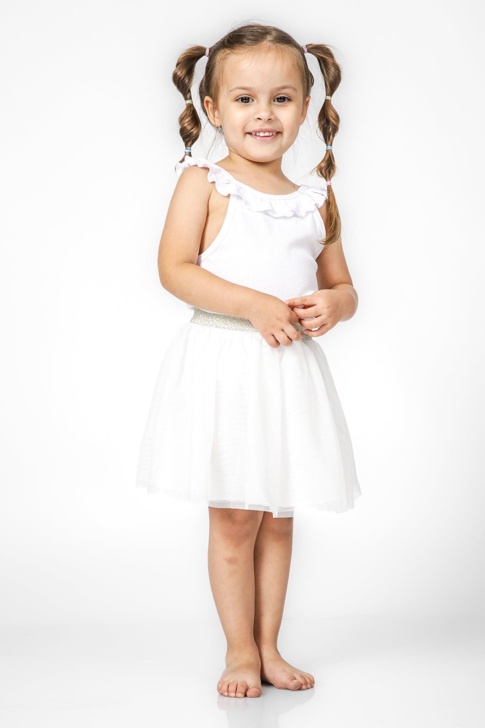 OKAIDI - חצאית Jupon בצבע ב'ז לילדות - MASHBIR//365