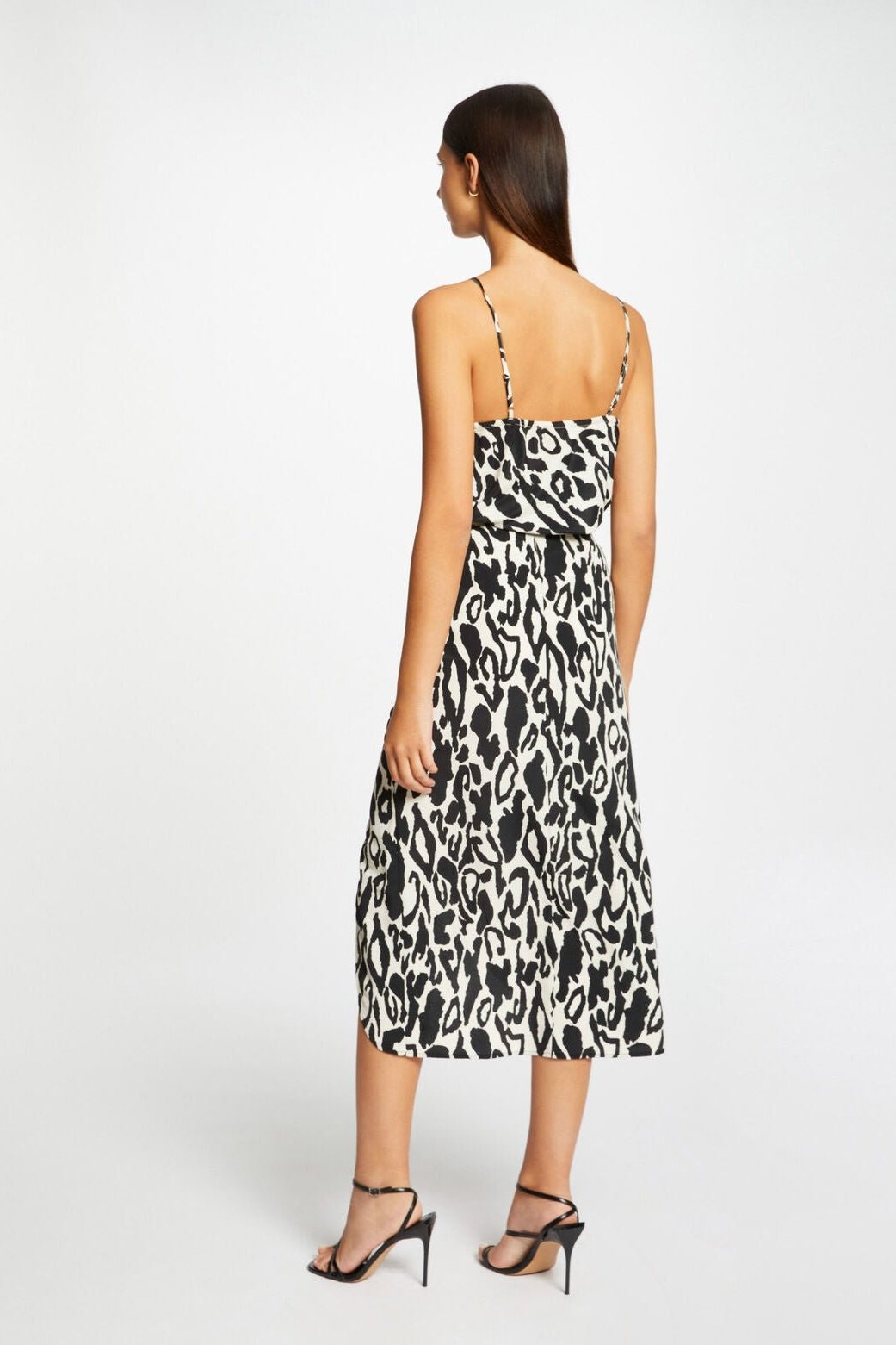 MORGAN - חצאית מידי הדפס מנומר - MASHBIR//365