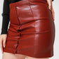 KENNETH COLE - חצאית מיני בצבע אדום - MASHBIR//365 - 4