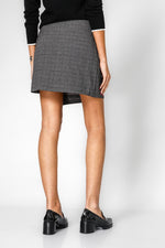 KENNETH COLE - חצאית מיני בצבע אפור - MASHBIR//365