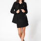 KENNETH COLE - חצאית מיני בצבע שחור - MASHBIR//365 - 5