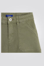 OKAIDI - חצאית מיני ילדות בצבע חאקי - MASHBIR//365