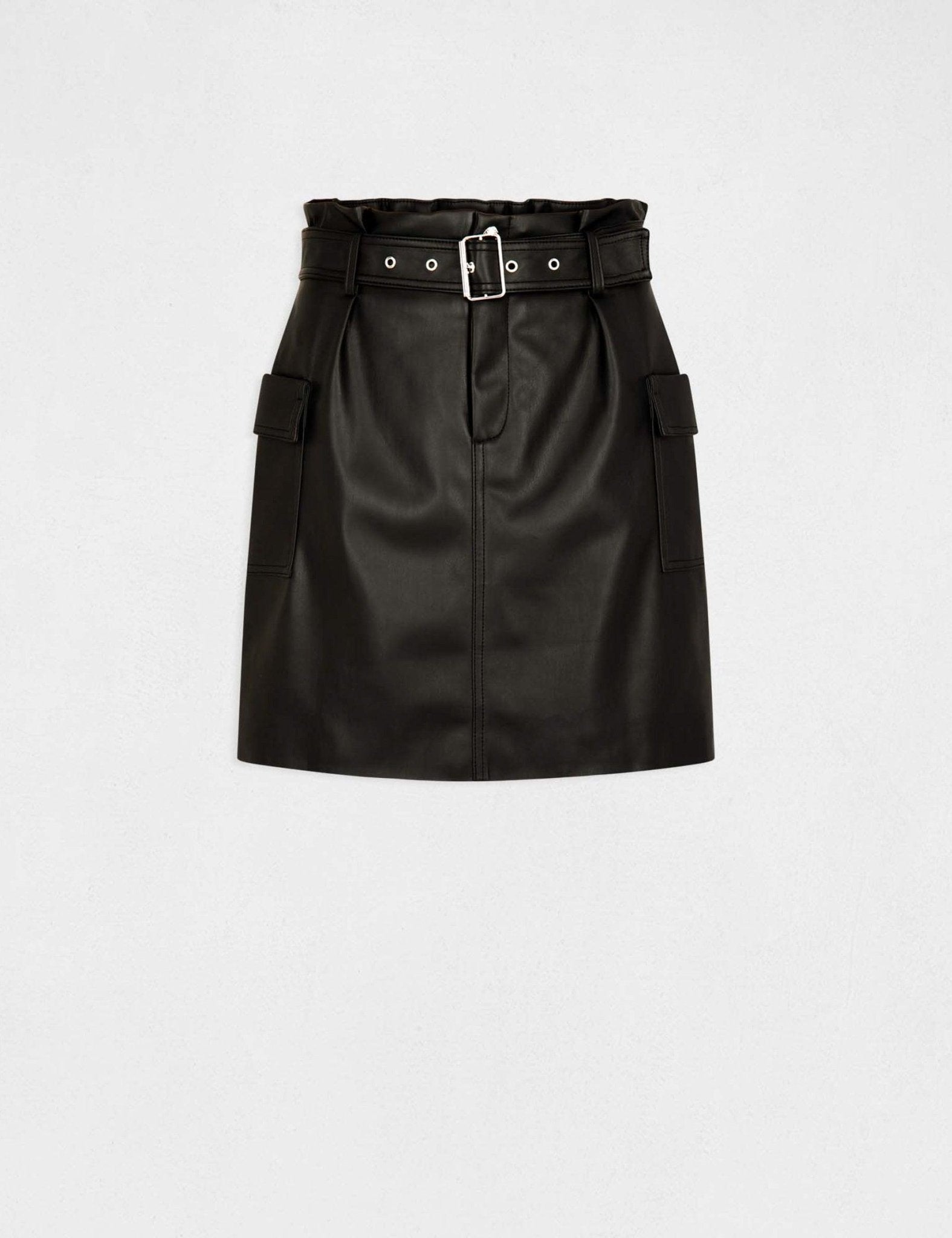 MORGAN - חצאית מיני שחורה - MASHBIR//365