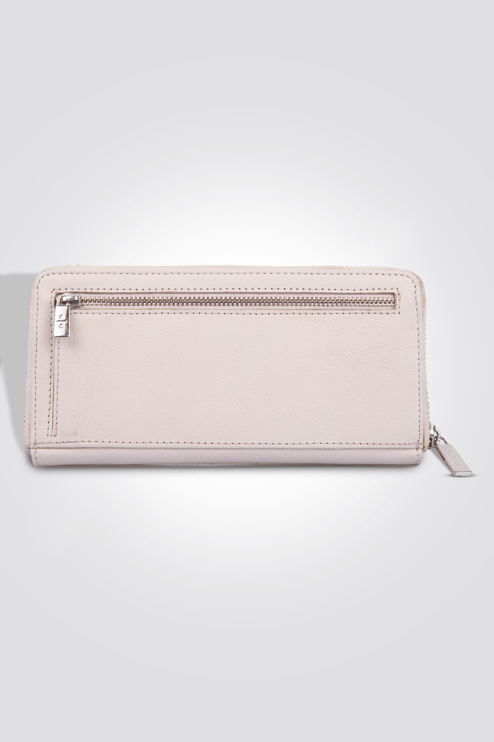 KENNETH COLE - ארנק נשים בצבע אפור עם לוגו כסוף - MASHBIR//365