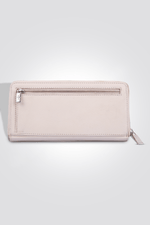 KENNETH COLE - ארנק נשים בצבע אפור עם לוגו כסוף - MASHBIR//365