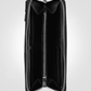 KENNETH COLE - ארנק נשים בצבע שחור עם לוגו כסוף - MASHBIR//365 - 2
