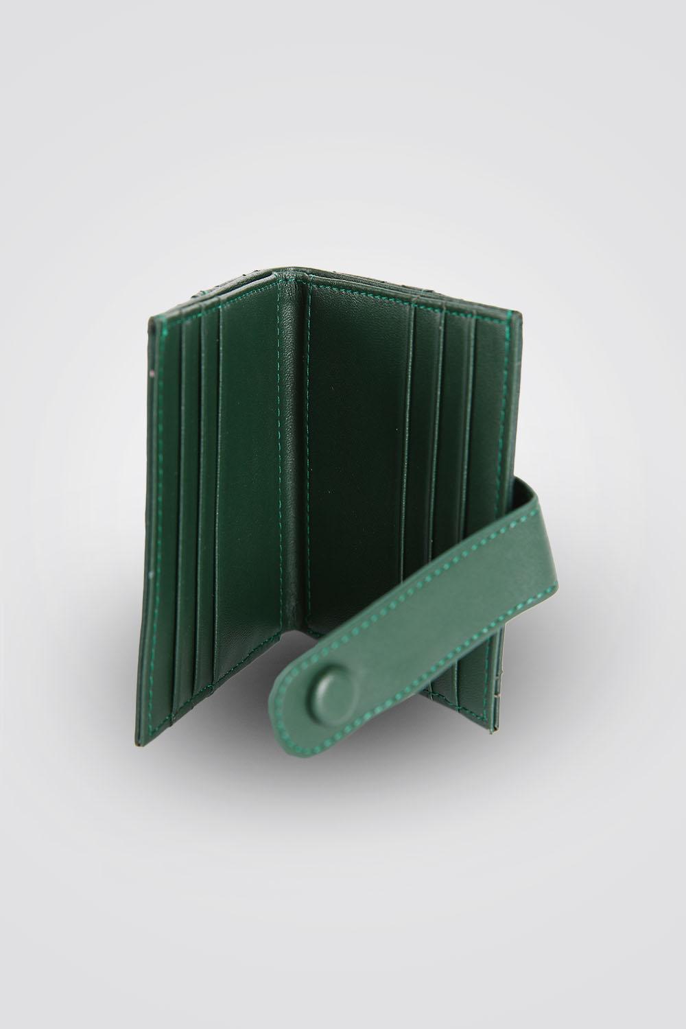 MARTIN JONES - ארנק כרטיסים GREEN - MASHBIR//365