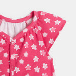 OBAIBI - אוברול פיג'מה בצבע ורוד לתינוקות - MASHBIR//365